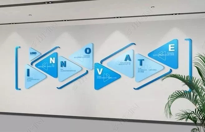 企業(yè)特色文化墻效果圖十