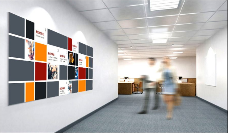 企業文化形象墻公司簡介展板
