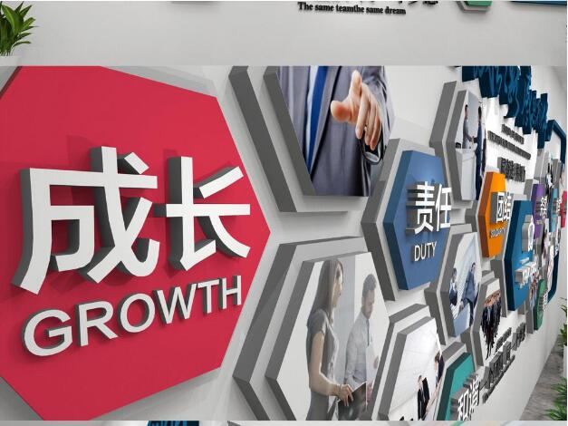 美業公司文化背景墻