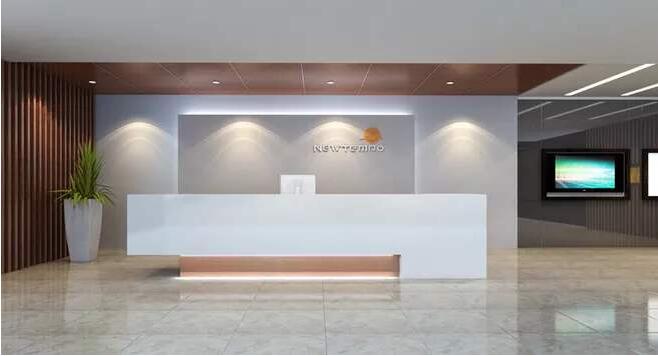 深圳豐禹森建設有限公司背景墻設計