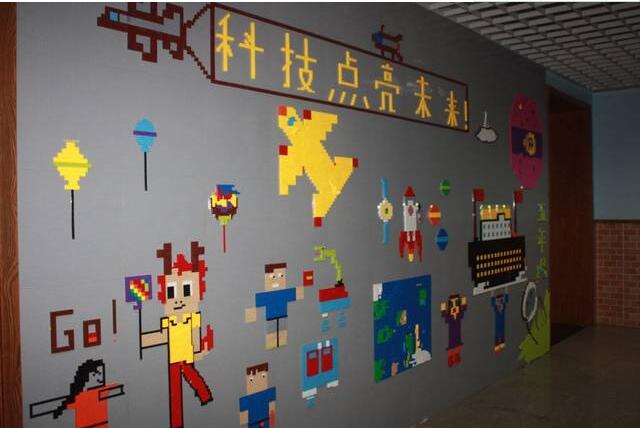 中學新校區校園文化墻制作