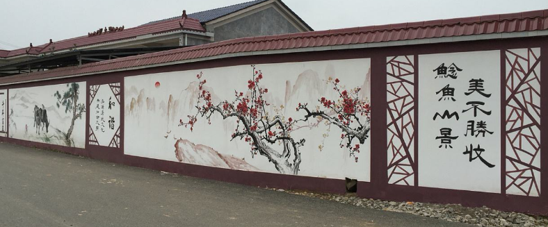 健康文化墻彩繪,藝術(shù)樣板房彩繪,3d制作