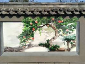 3d畫(huà) 山水畫(huà)合肥彩繪圖片