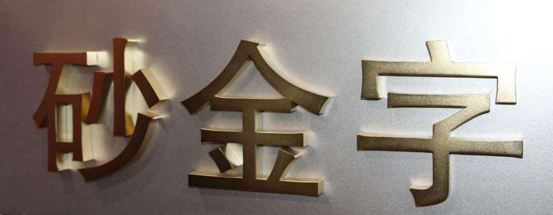 銅字招牌不銹鋼字鈦金字招牌