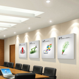 創(chuàng)意個性職場勵志貼紙企業(yè)辦公室會議室文化墻