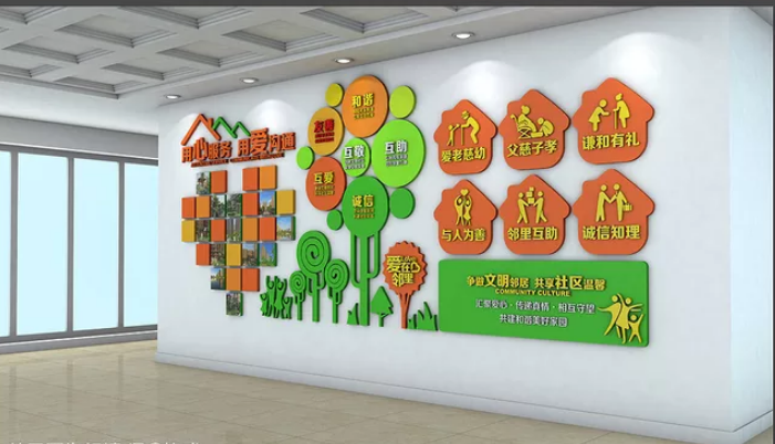 物業(yè)管理文化墻