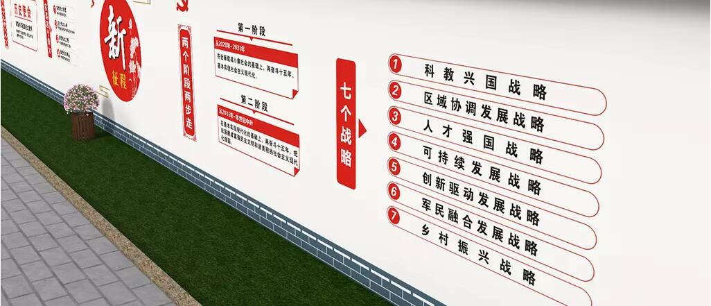居委會(huì)黨建室外文化墻設(shè)計(jì)方案