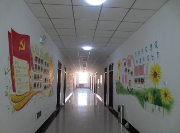 敬老院社區文化墻設計圖