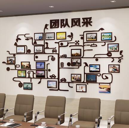 北京新源億威有限公司企業(yè)文化墻團隊創(chuàng)意設計