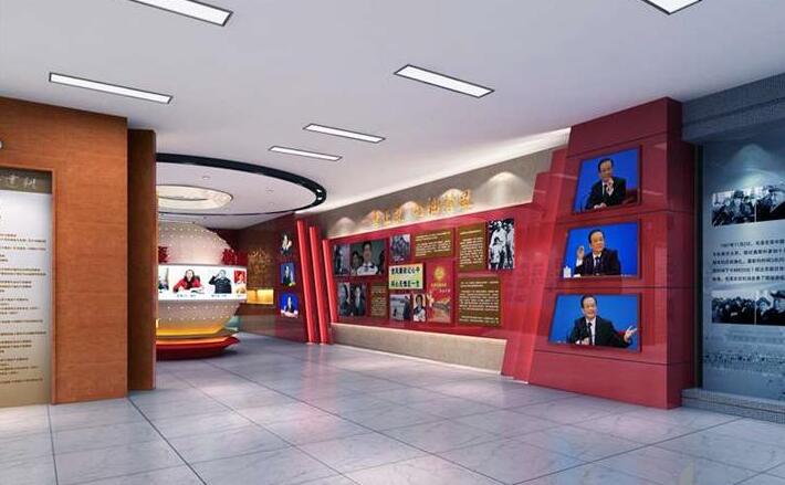 展覽館黨建引領文化墻設計