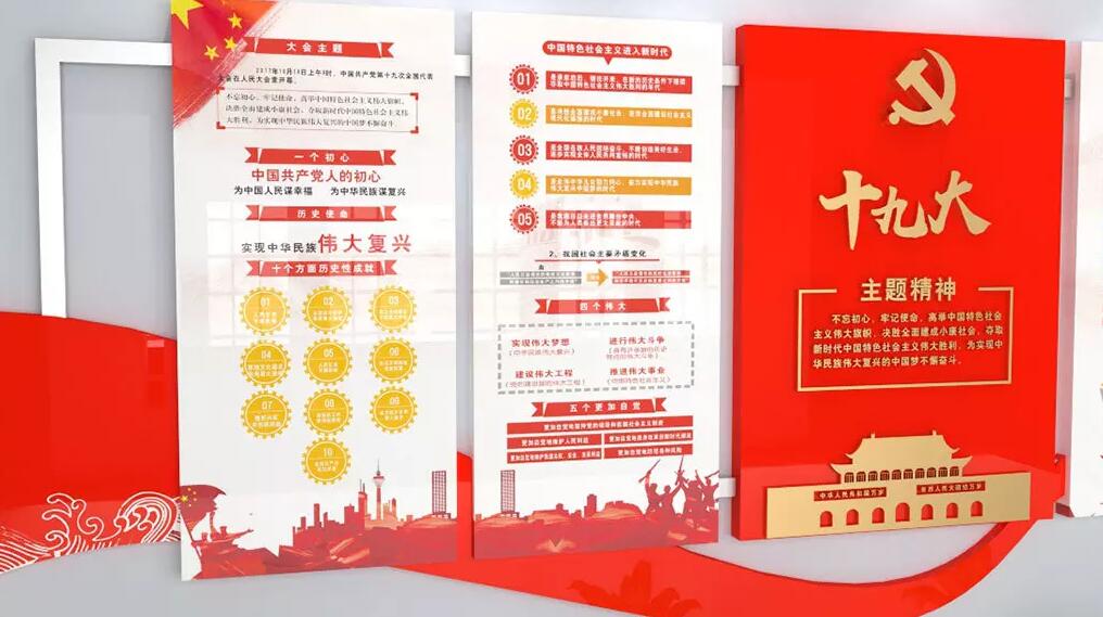陽光社區黨建創意文化墻