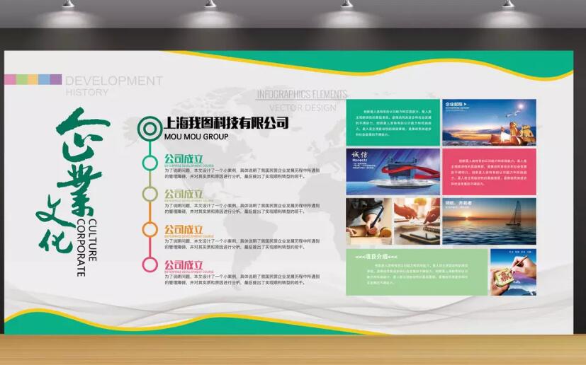 南通創標檢測技術服務有限公司文化墻展板設計方案