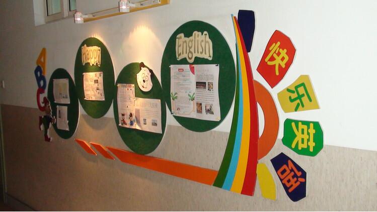 藍海小學走廊文化墻主題