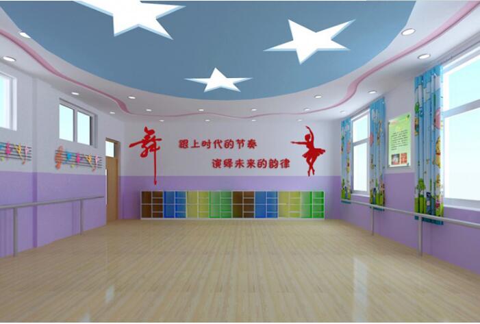 舞蹈培訓學校文化墻設計