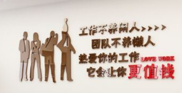 3d立體企業公司辦公室活動室文化墻