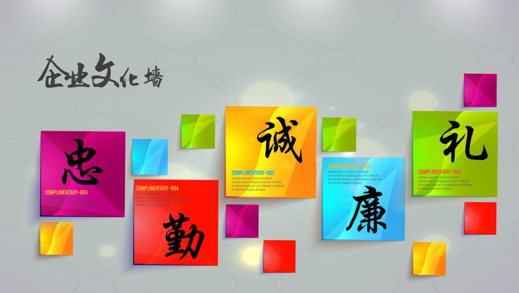 4s店里的品牌文化墻制作