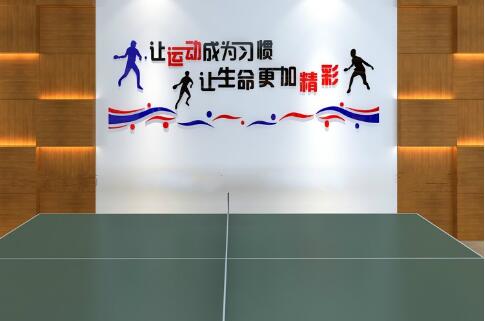 云儀健體育功能室文化墻設計