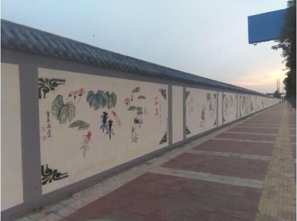 鳳凰街道文化墻圖片