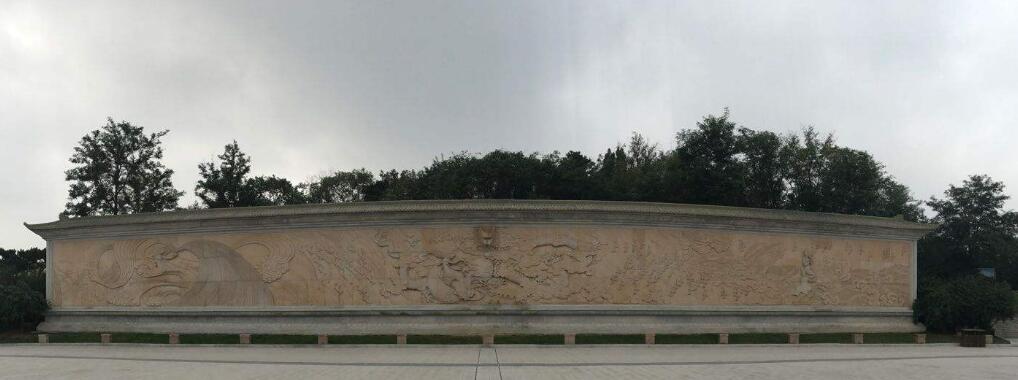 森林公園景點和景區文化墻設計圖片