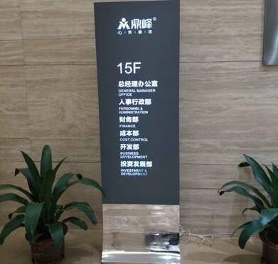 商場導視牌制作效果圖4