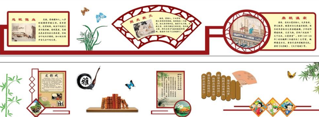 報社樓梯走廊黨建活動室效果圖設計
