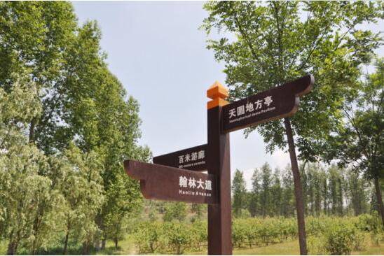 奧林匹克公園景區指示牌設計制作
