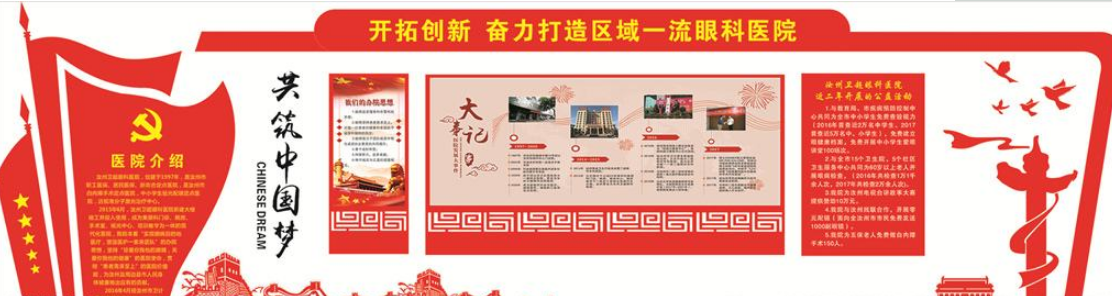 醫院黨建文化墻圖片