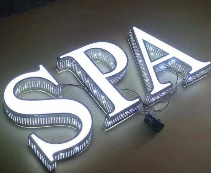 不銹鋼發(fā)光字圖片