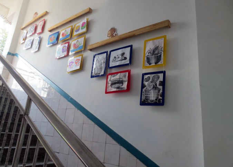 小學(xué)校園文化建設(shè)系列樓道文化墻