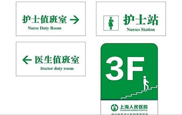 醫院標識牌圖片