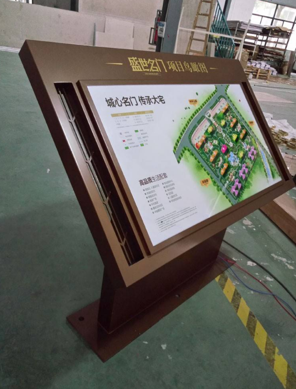 景區立式導視牌宣傳欄定制