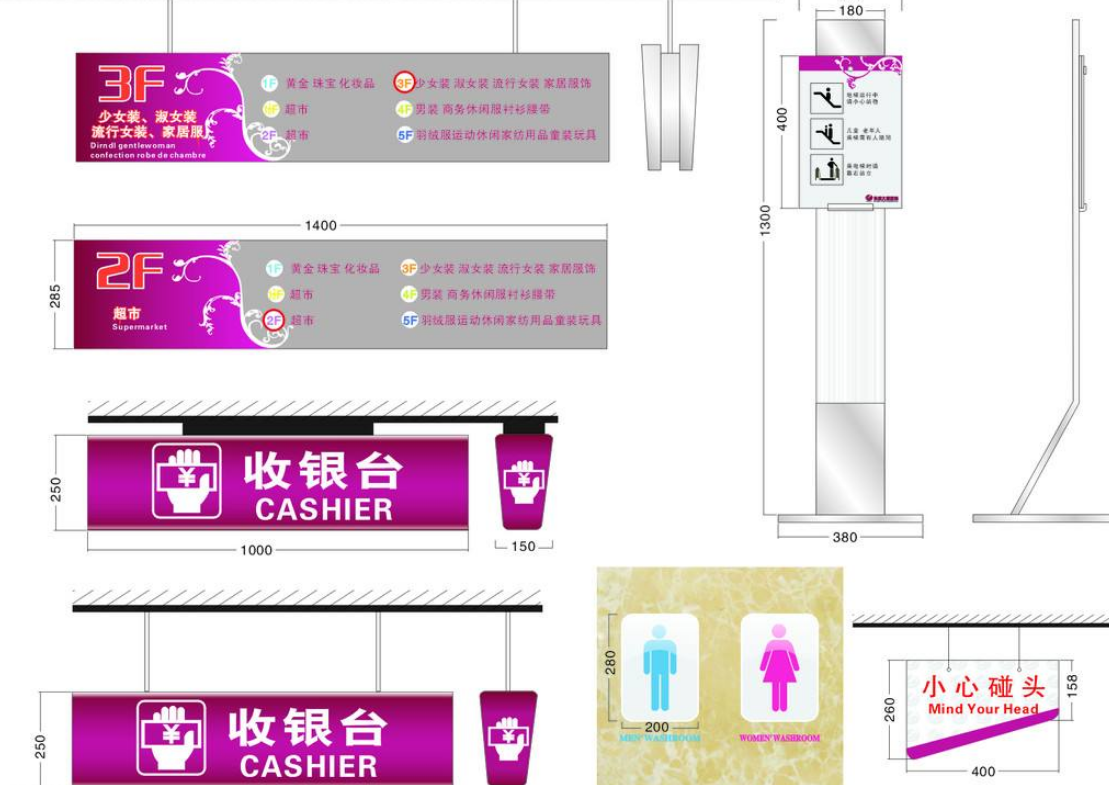 商場導視牌設計欣賞內容商場導視牌設計欣賞圖片