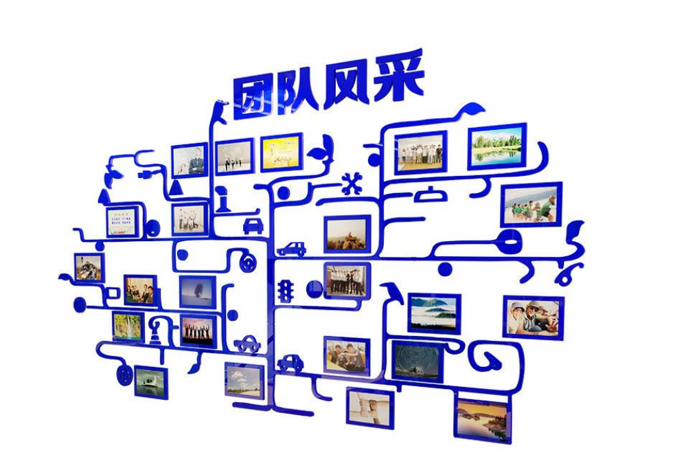 時尚創(chuàng)新企業(yè)團(tuán)隊(duì)文化墻