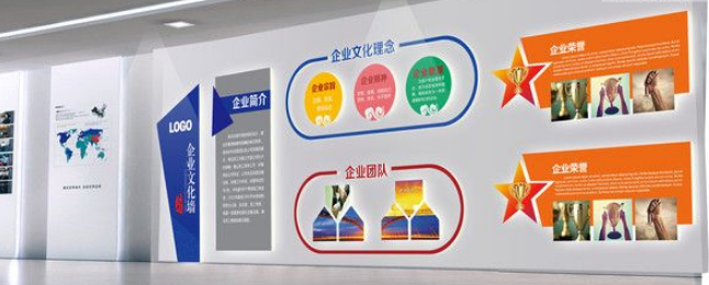 互聯網公司企業文化墻效果圖