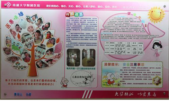 護理文化墻設計圖片