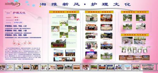 心肺康復磁性護理系列報道之文化墻 