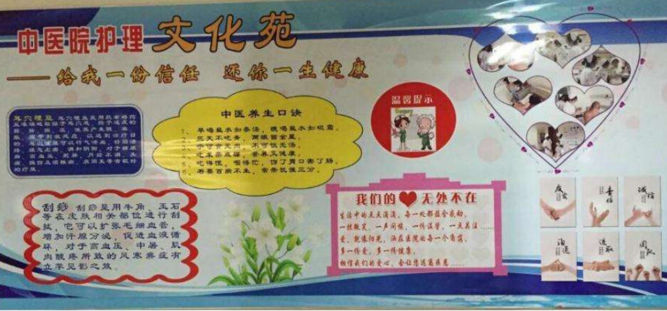 護理學院開展班級文化墻圖片