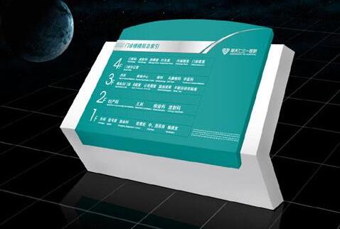 第四軍醫(yī)大學西京醫(yī)院導視標牌設計制作