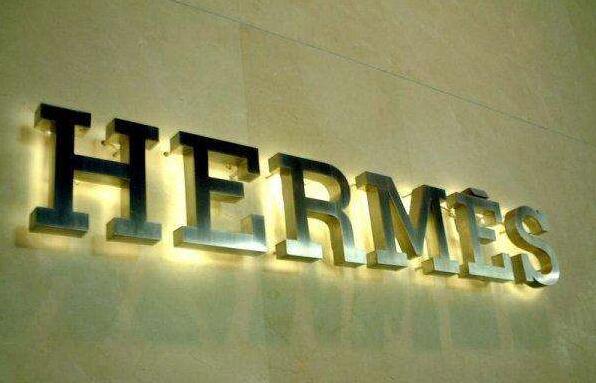 HERMES鈦金字背發光字定做