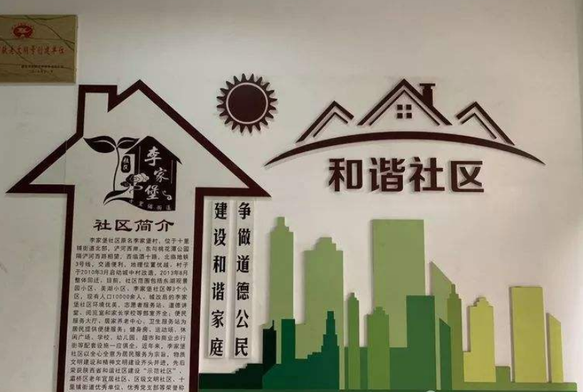 精美大氣和諧社區文化墻
