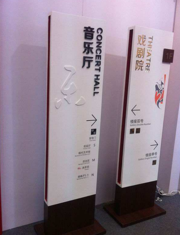 公司立地式標語牌導向牌導視系統