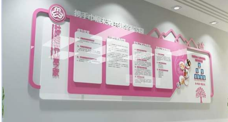 和諧社區精神文明走廊宣傳展示文化墻