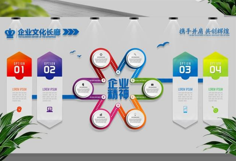 企業辦公室文化墻設計
