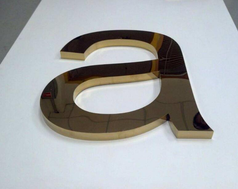 字母不銹鋼擴邊發光字