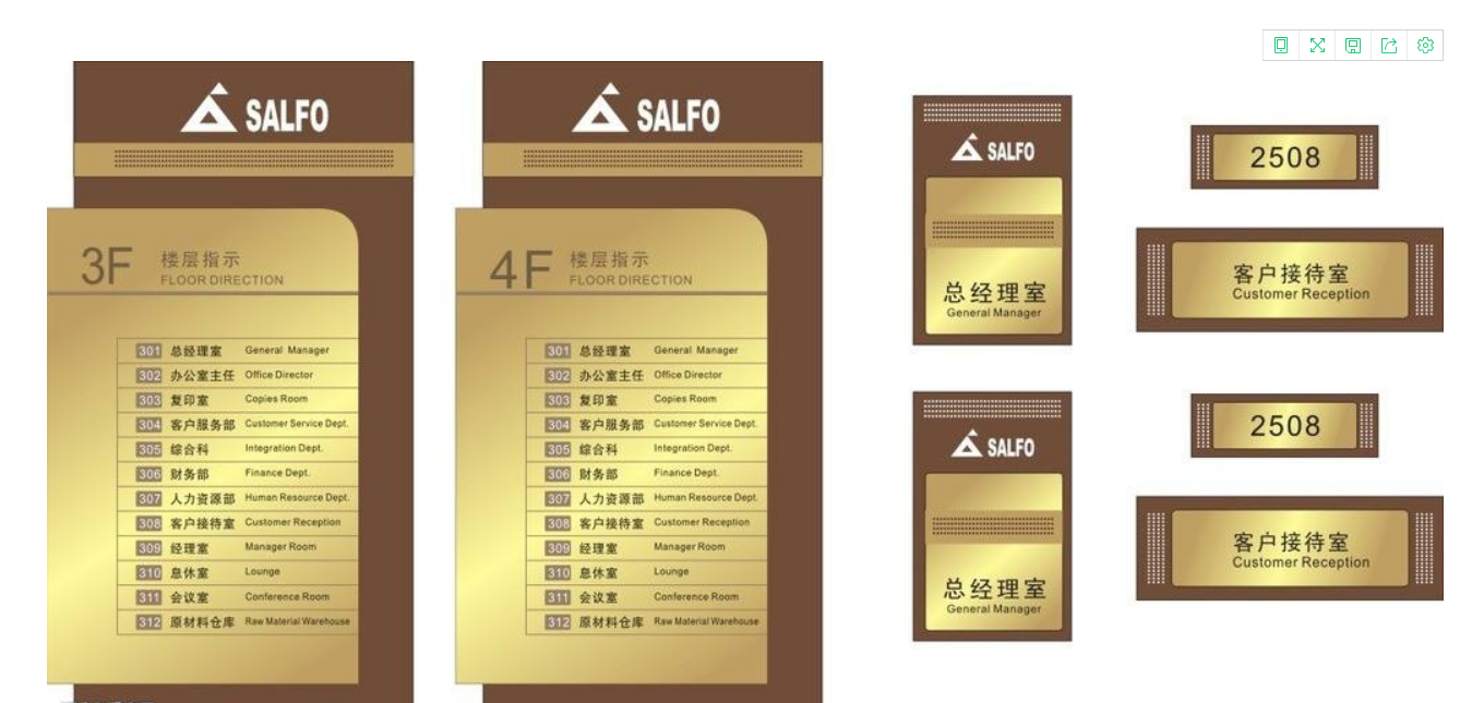 標(biāo)識導(dǎo)視購物中心樓層索引牌
