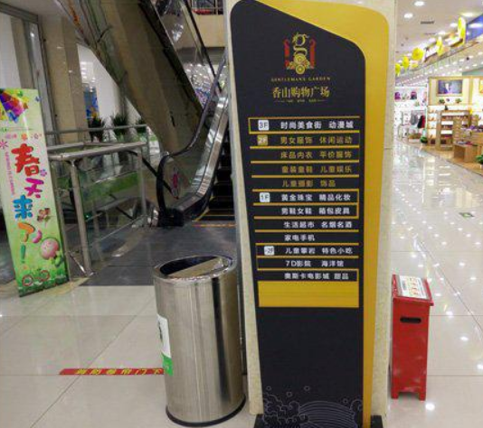 定做商場創意導視牌 導視標識制作
