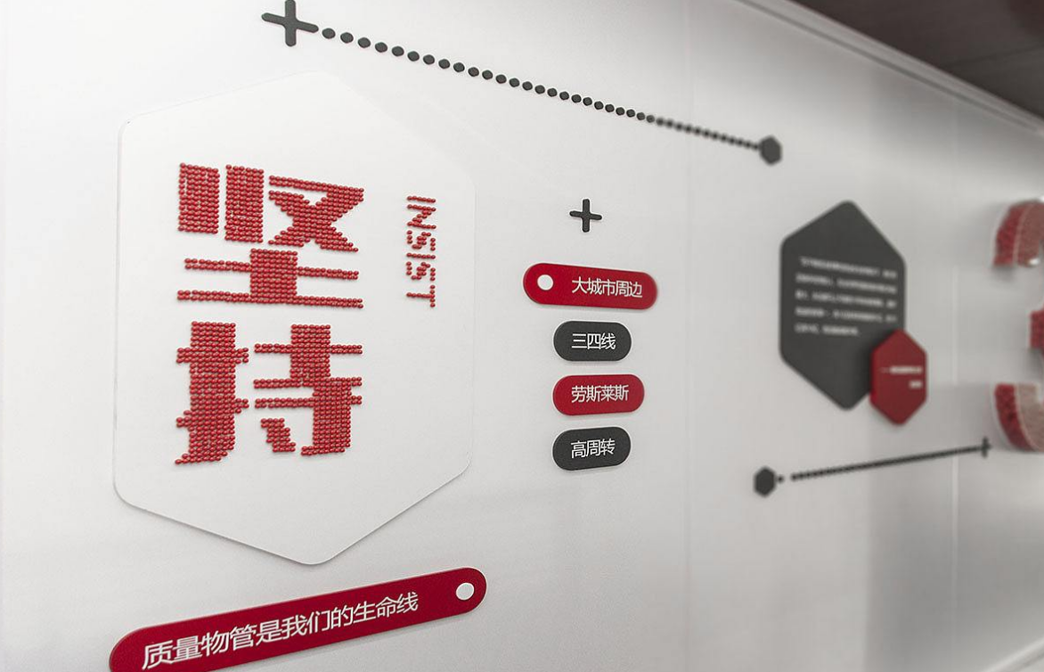 創(chuàng)意企業(yè)文化墻展示