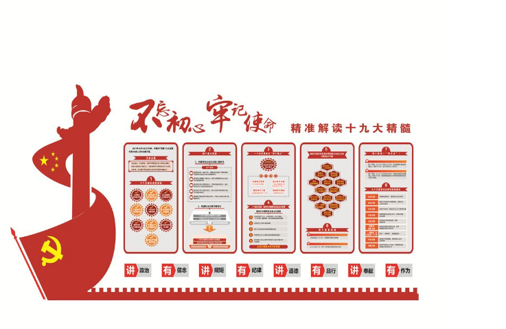 黨建文化墻制作