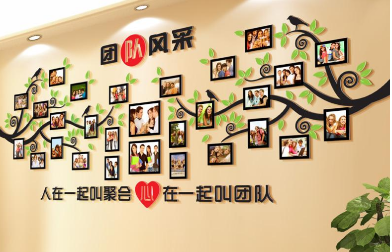 簡(jiǎn)約文明社區(qū)文化墻