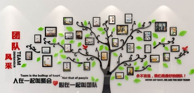 立體墻貼公司工作室團(tuán)隊(duì)勵志標(biāo)語墻貼企業(yè)辦公室會議室文化墻
